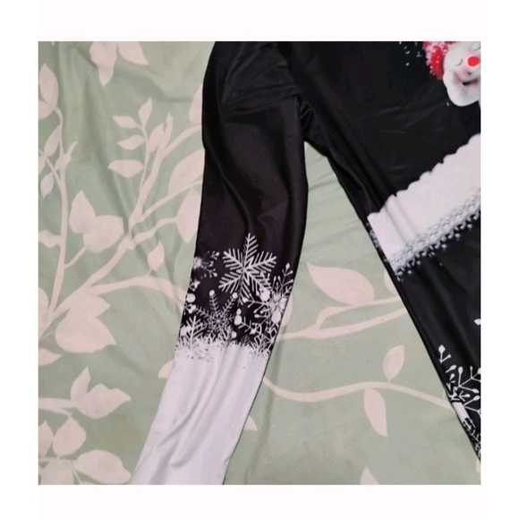 Charming Snowman Black Long Sleeve Blouse - Picture 3 of 11